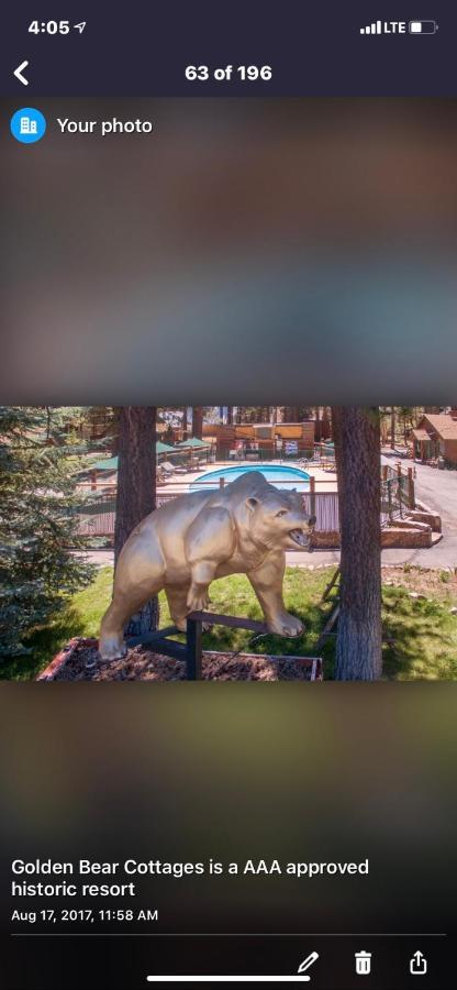 빅 베어 레이크 Golden Bear Inc 아파트 호텔 외부 사진